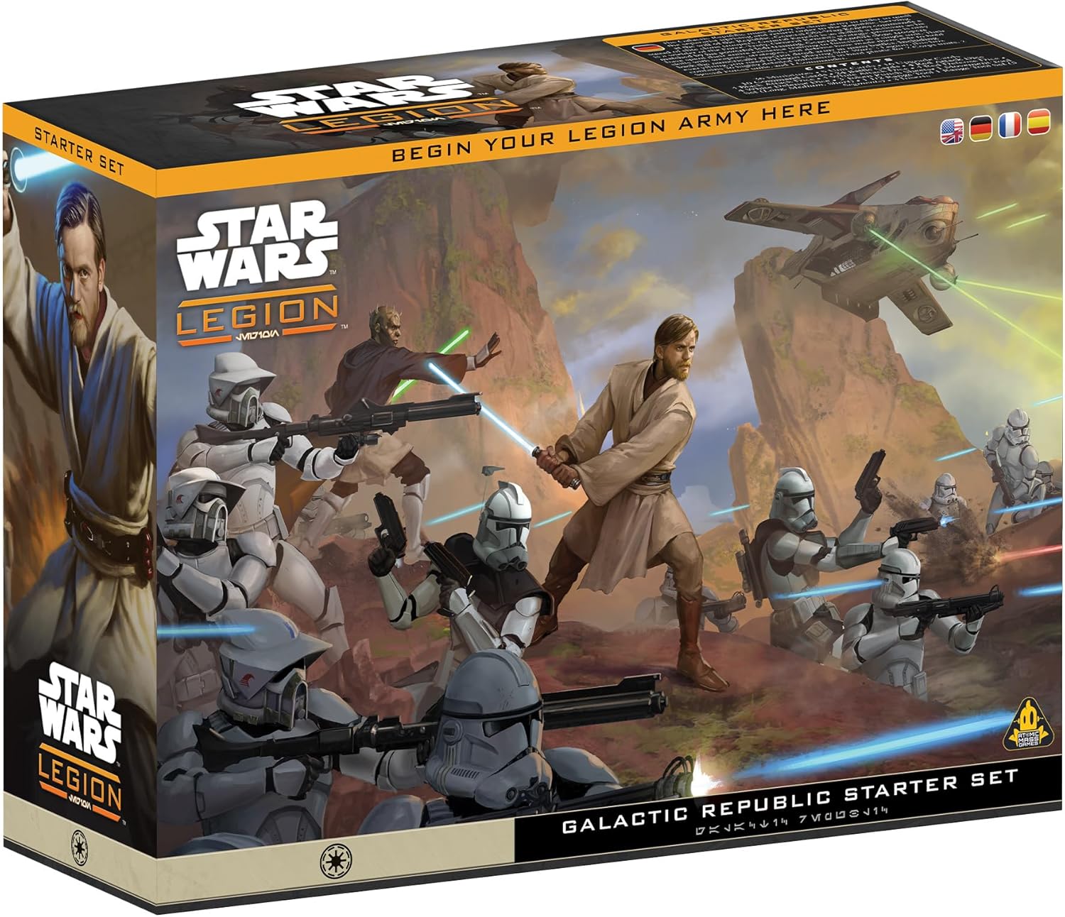 Asmodee Star Wars Legion Galactic Republic Starter Set - Image 1
