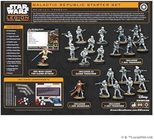 Asmodee Star Wars Legion Galactic Republic Starter Set - Image 2