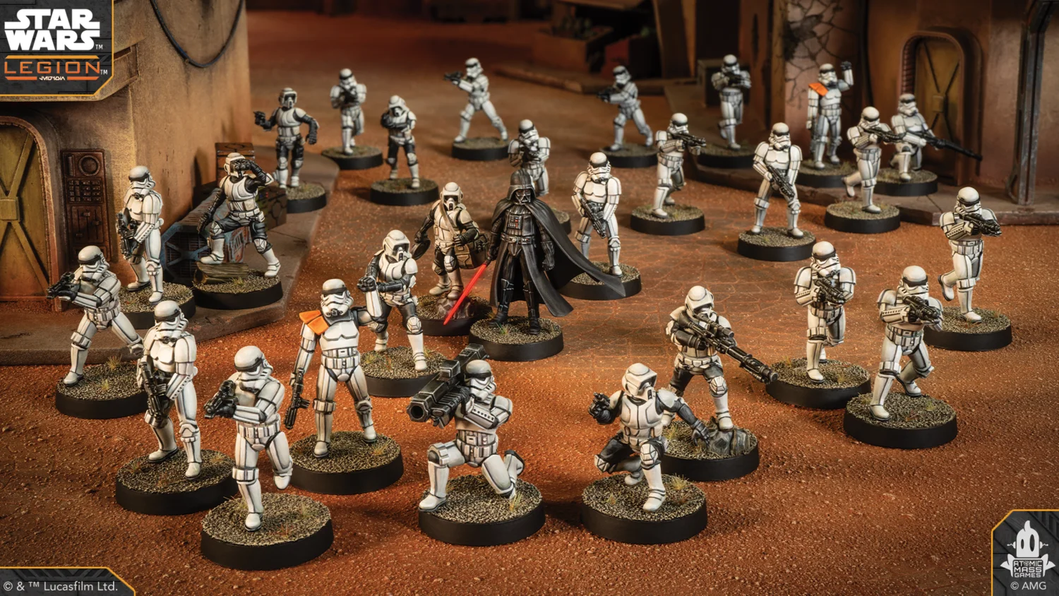 Atomic Mass Games Star Wars: Legion Galactic Empire Starter Set - Image 1