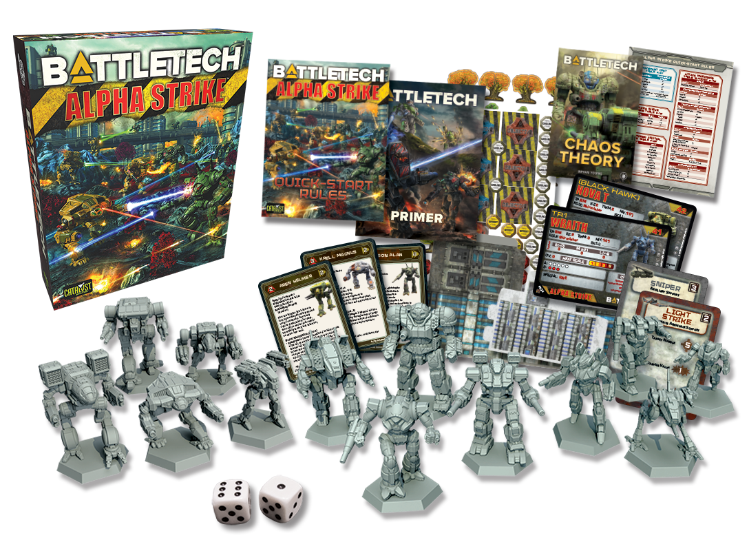 Catalyst Game Labs Battletech Alpha Strike Starter Set - Image 1