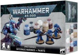 Games Workshop Warhammer 40K: Space Marines: Infernus Marines & Paints - Image 4