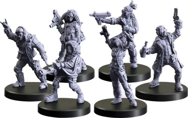Red Combat Zone Miniatures: Piranhas - Image 1