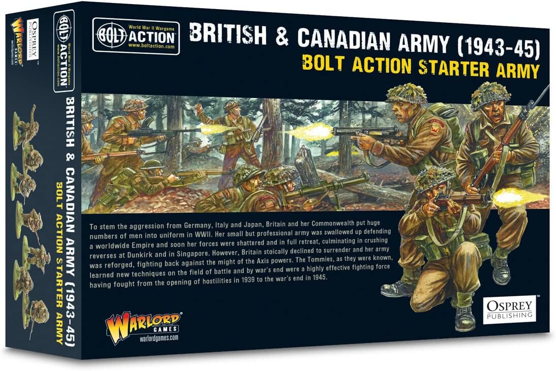 Warlord Bolt Action British & Canadian Starter Set - Image 1