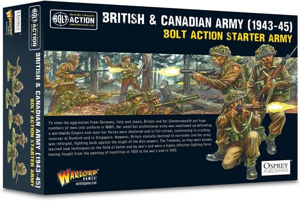 Warlord Bolt Action British & Canadian Starter Set - Image 1