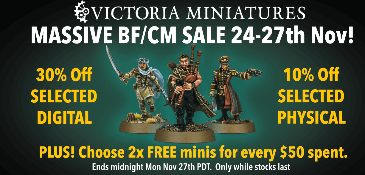 Black Friday Deals miniatures - Black Friday Deals: Save Up to 60% on Mi
