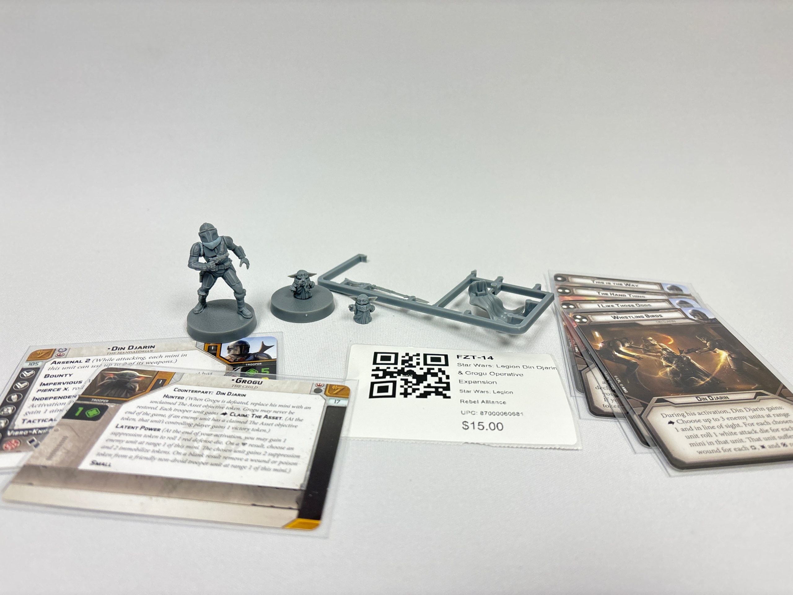 Star Wars: Legion Din Djarin & Grogu Operative Expansion - Image 1